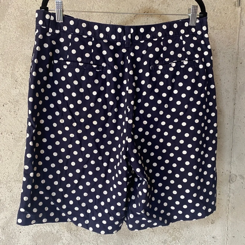 Vintage J.Crew polka dot high waist shorts - Picture 3 of 6